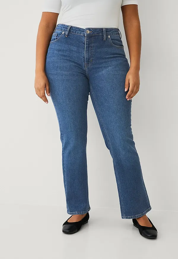 Ellos Plus collection - Bootcut jeans - Blå