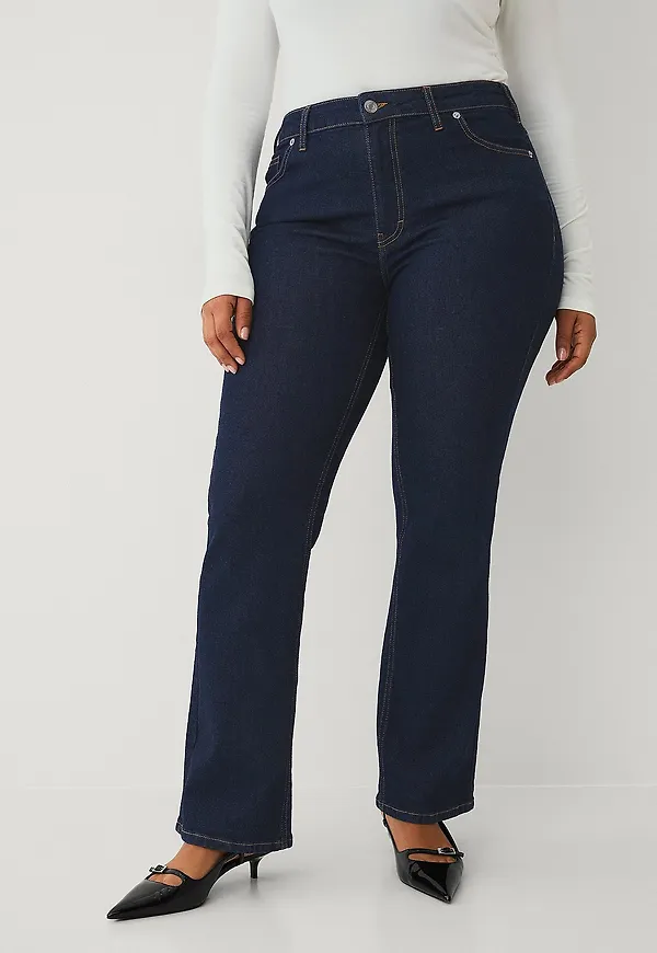 Ellos Plus collection - Bootcut jeans - Blå