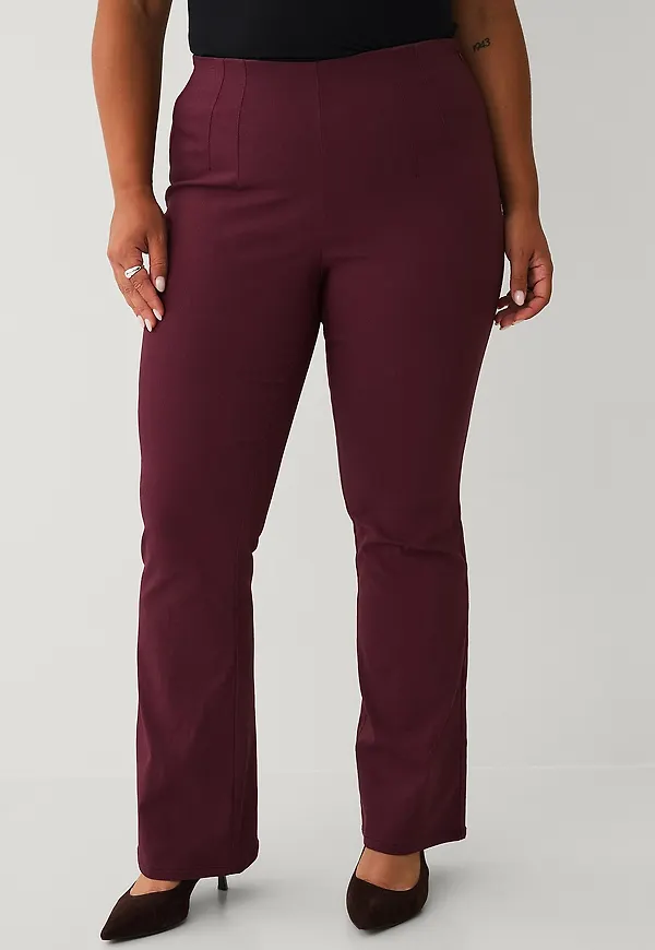 Ellos Plus collection - Byxa med bootcut - Röd