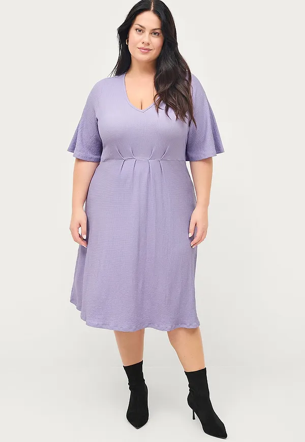 Ellos Plus collection - Klänning Anette - Lila