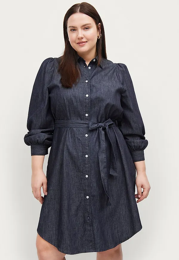 Ellos Plus collection - Klänning Dina - Blå