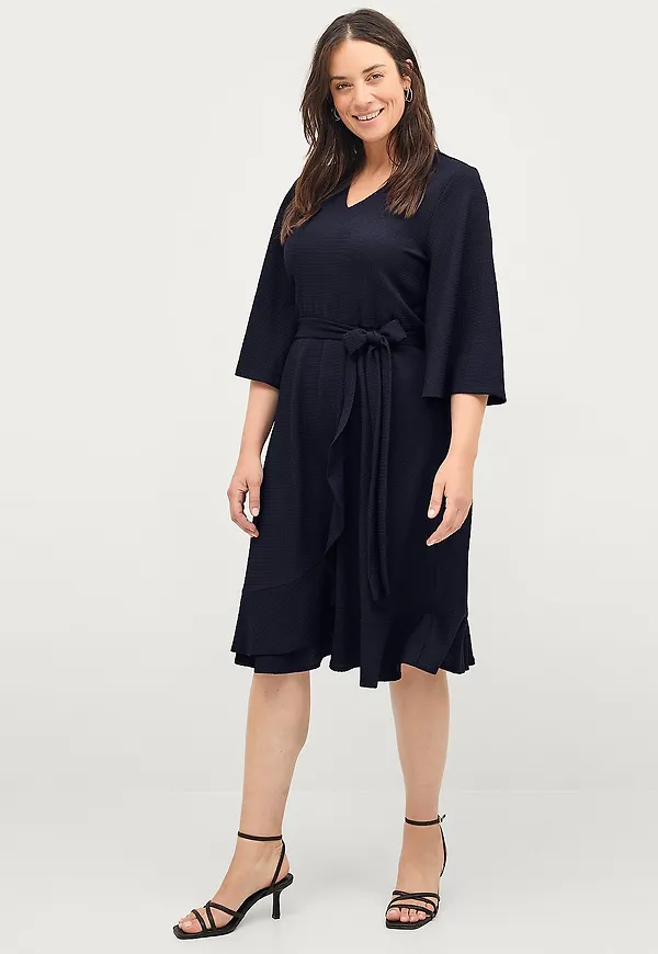 Ellos Plus collection - Klänning Jolie - Blå
