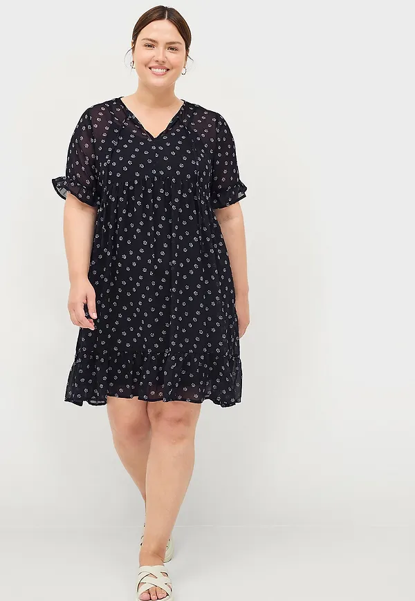 Ellos Plus collection - Klänning Kickan - Blå