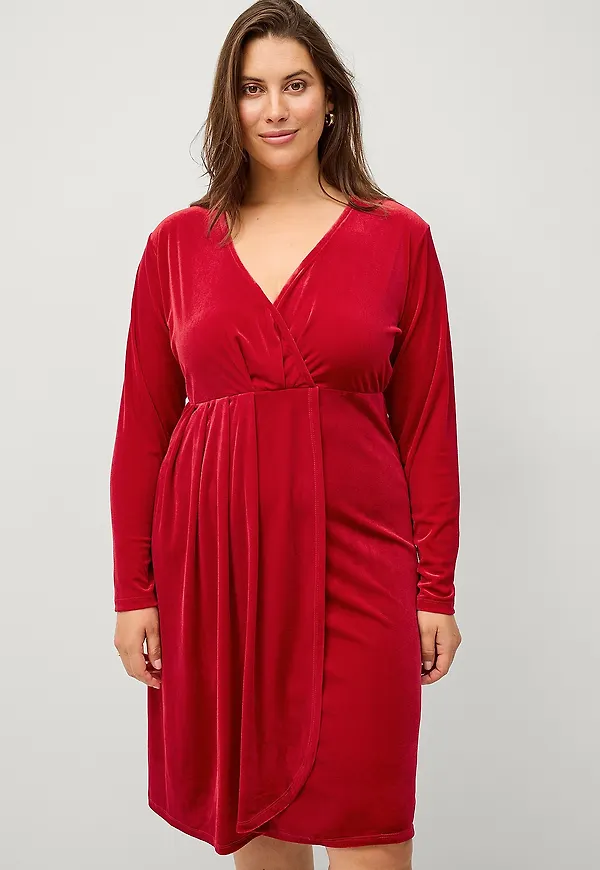 Ellos Plus collection - Klänning Linda - Röd