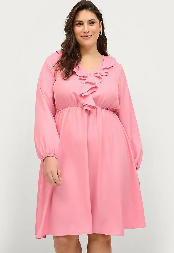 Ellos Plus collection - Klänning Malin - Rosa