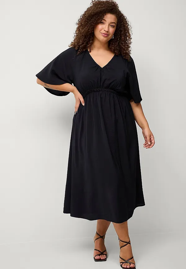 Ellos Plus collection - Klänning Malin - Svart