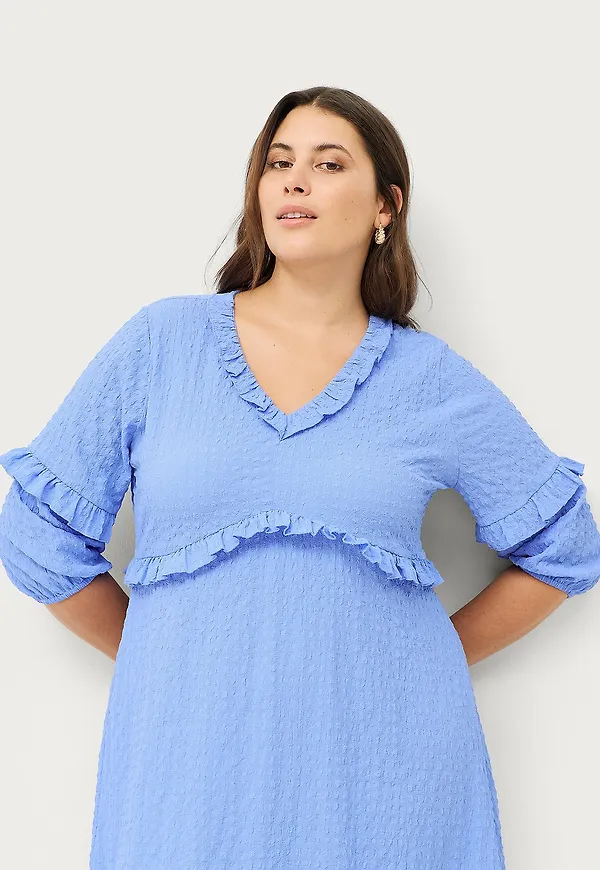 Ellos Plus collection - Klänning Molly - Blå