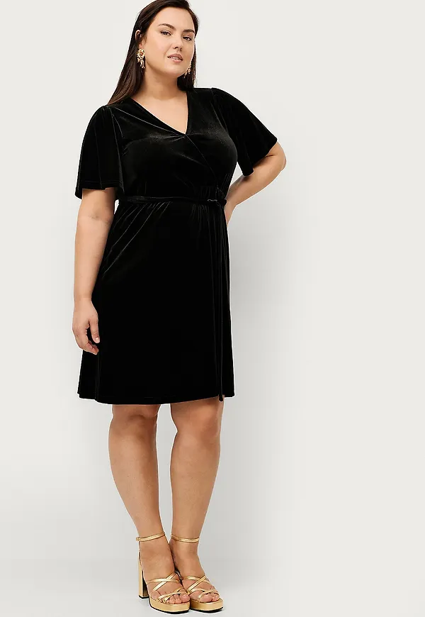 Ellos Plus collection - Klänning Noelle - Svart