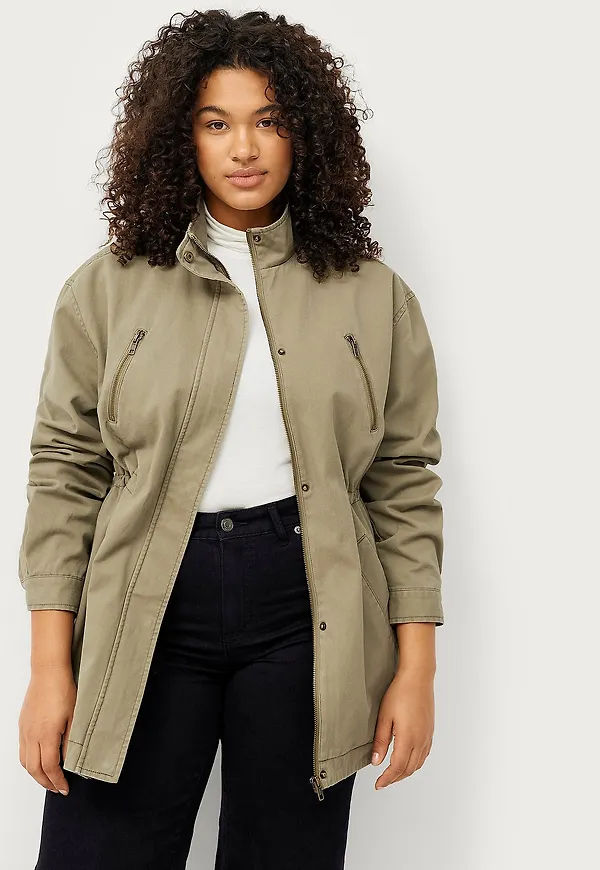 Ellos Plus collection - Parkas Molly - Grön