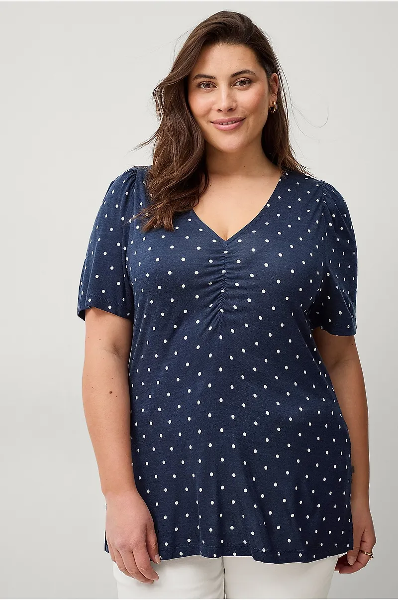 Ellos Plus collection - Topp Anna - Blå