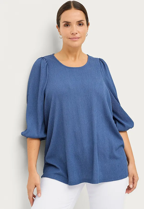 Ellos Plus collection - Topp Cajsa - Blå