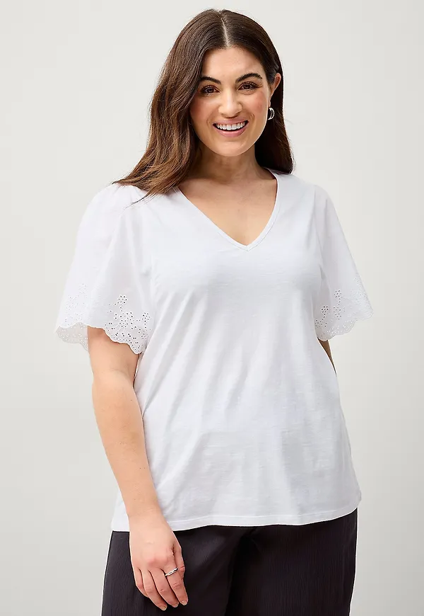 Ellos Plus collection - Topp Hanna - Vit