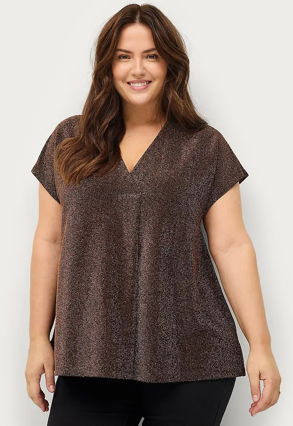 Ellos Plus collection - Topp Louise - Brons