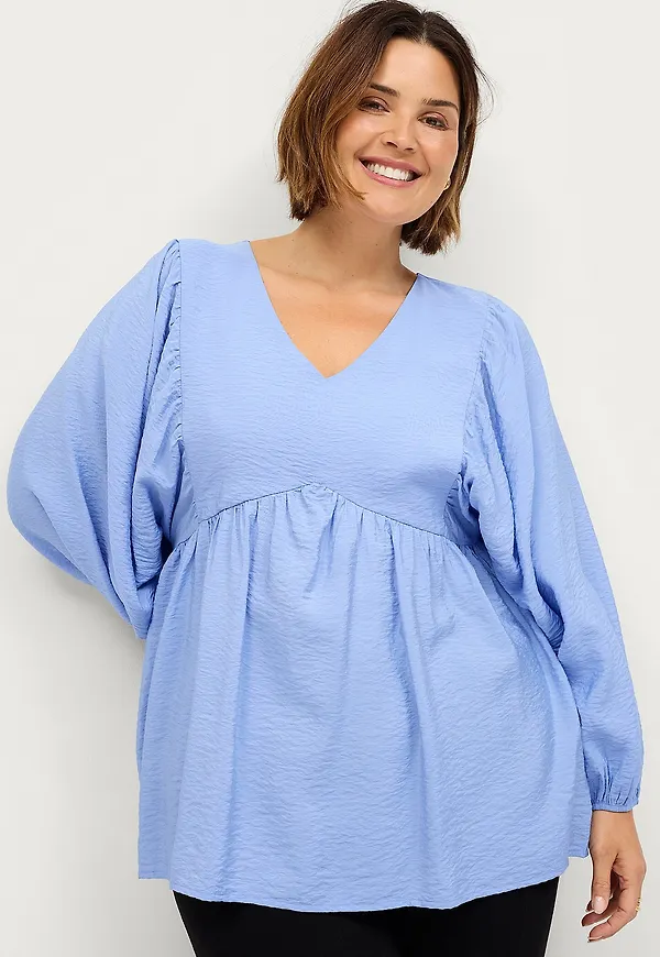 Ellos Plus collection - Tunika Tunic Mia - Blå