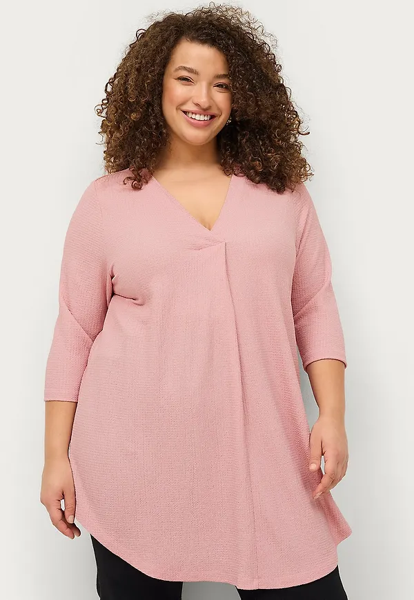 Ellos Plus collection - Tunika Vanessa - Rosa