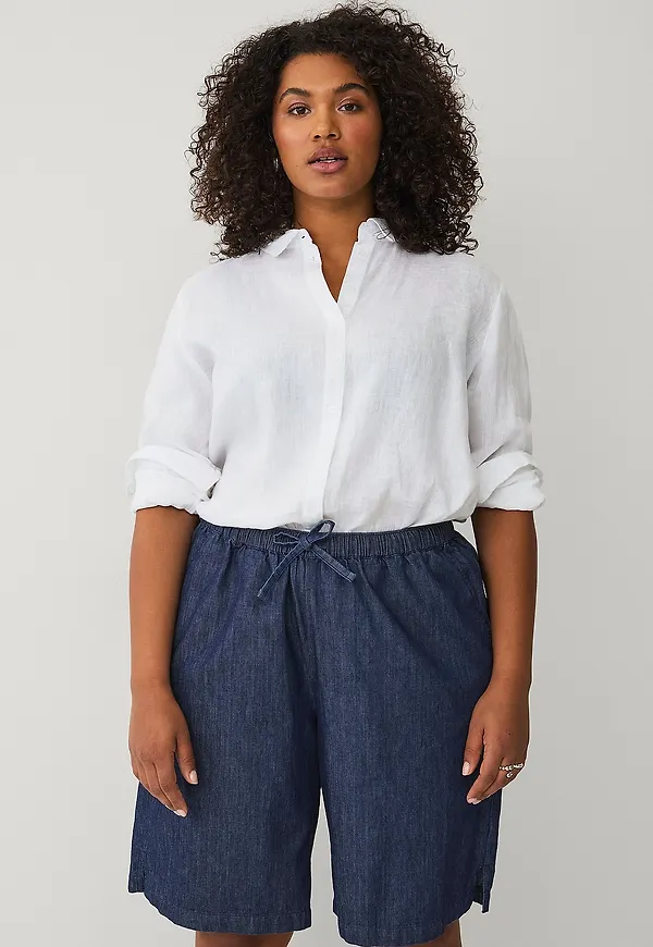 Ellos Plus collection - Vida Shorts - Blå
