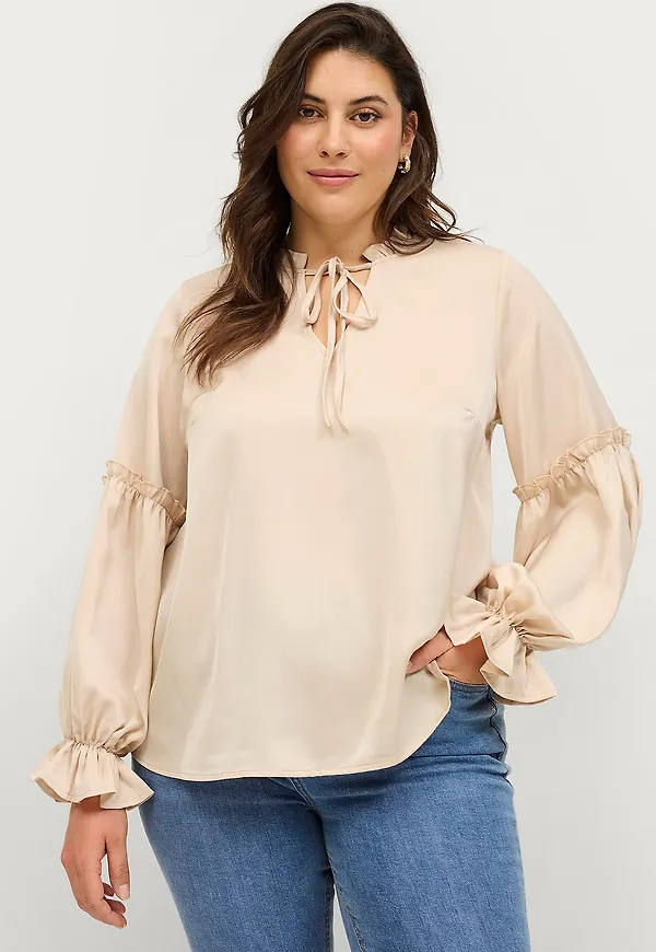 Ellos Plus collection - Blus Betty - Beige