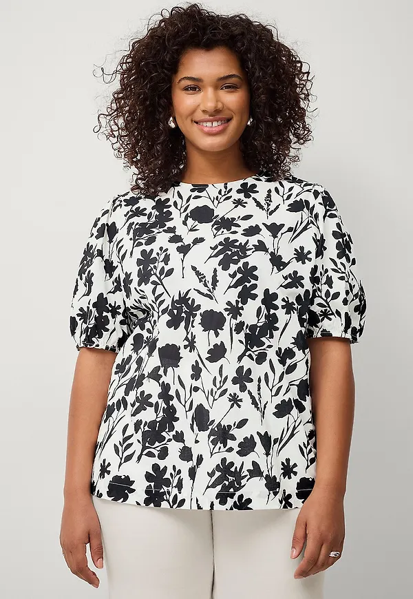 Ellos Plus collection - Blus My - Svart
