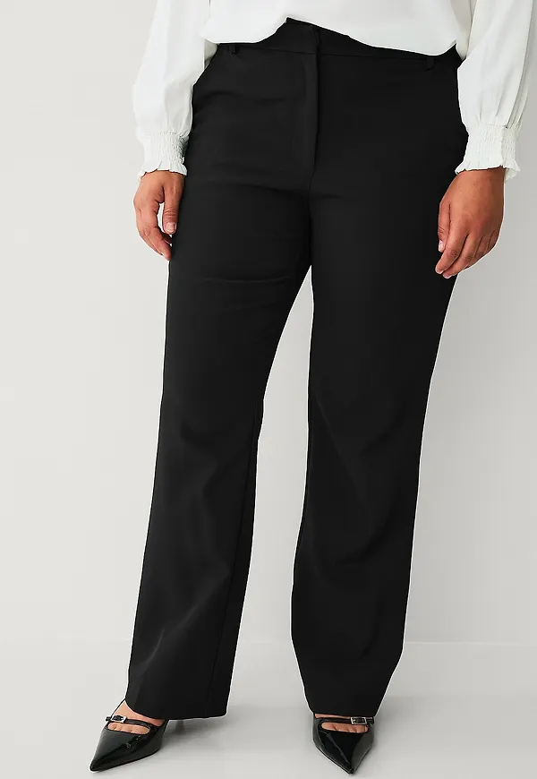 Ellos Plus collection - Bootcut byxor - Svart