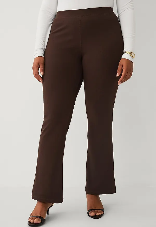 Ellos Plus collection - Bootcut treggings - Brun