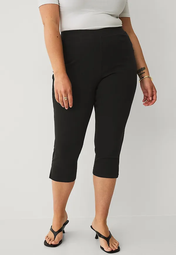 Ellos Plus collection - Capri treggings - Svart