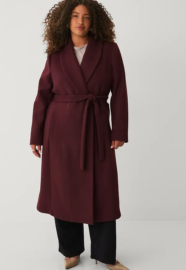 Ellos Plus collection - Kappa med knytskärp - Röd