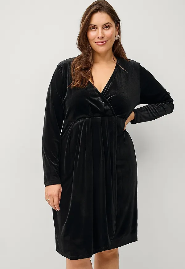 Ellos Plus collection - Klänning Linda - Svart