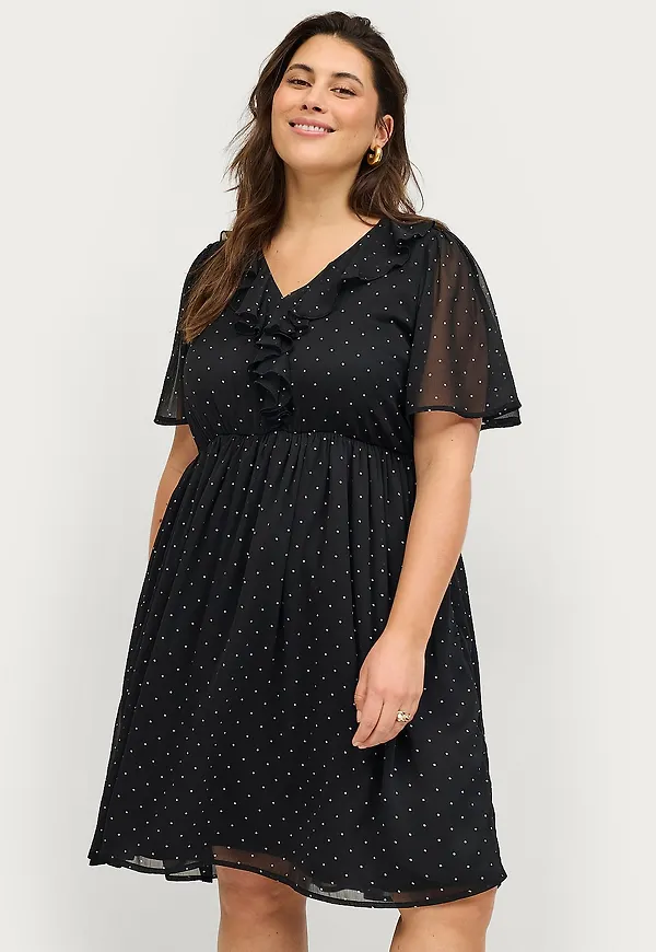 Ellos Plus collection - Klänning Nora - Svart