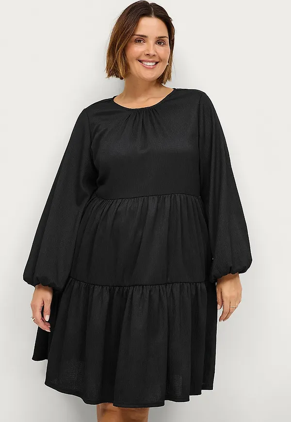 Ellos Plus collection - Klänning Stephanie - Svart