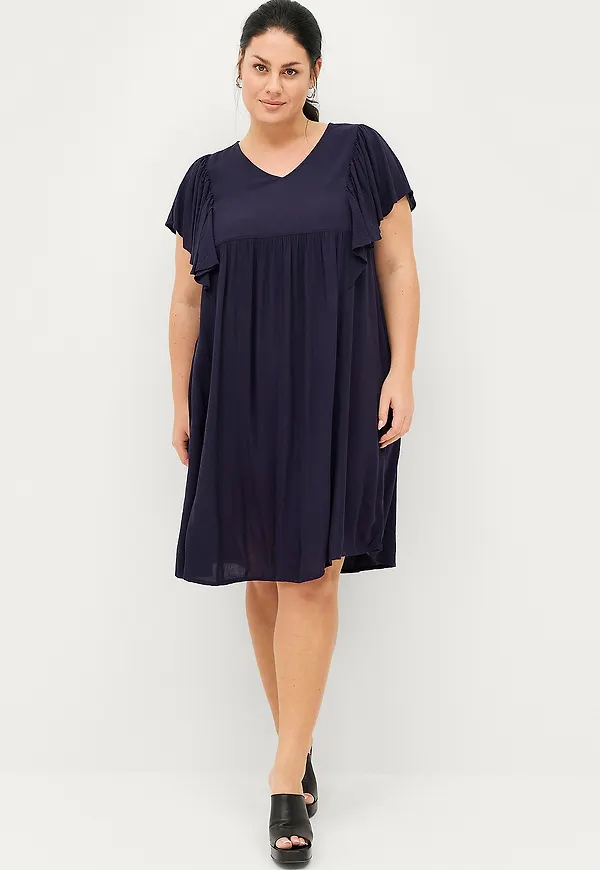 Ellos Plus collection - Klänning Viola - Blå