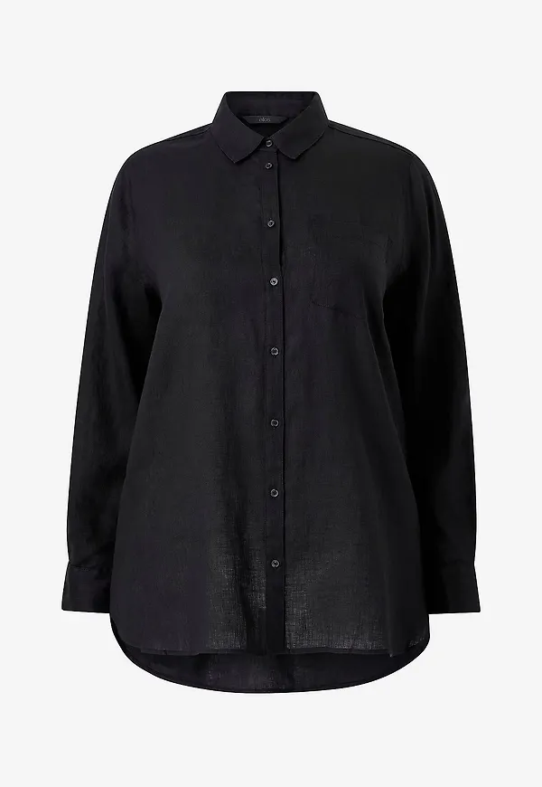 Ellos Plus collection - Linneskjorta - Svart