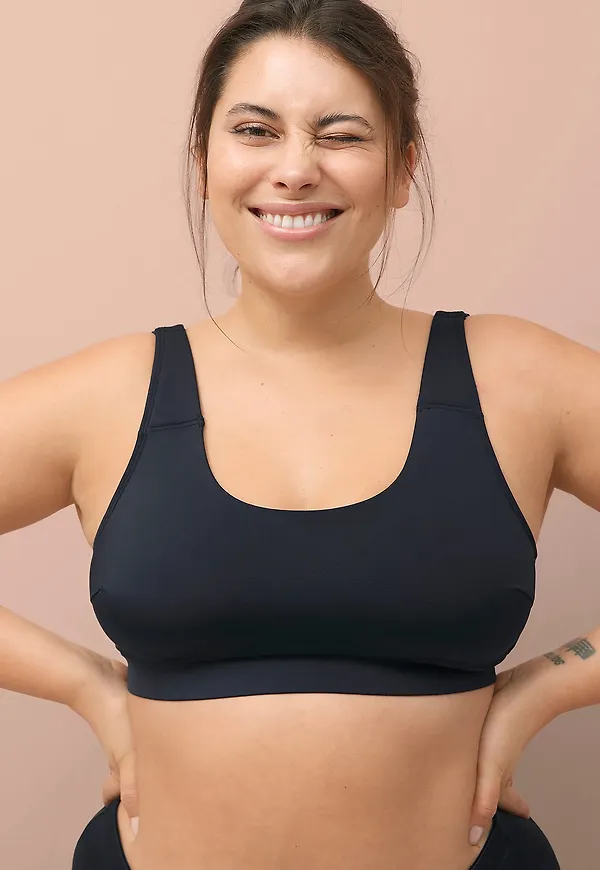 Ellos Plus collection - Mjuk-bh Lenita - Svart