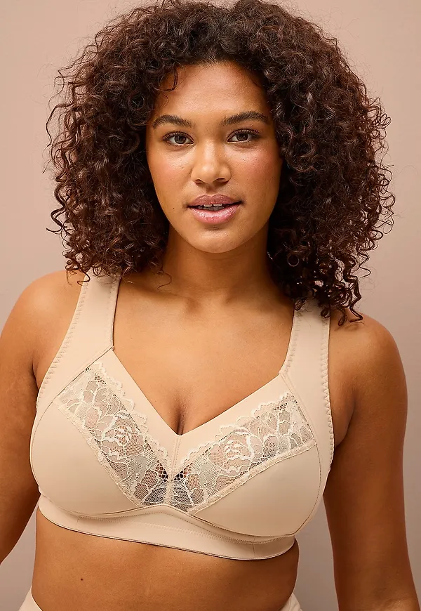 Ellos Plus collection - Mjuk-bh Ruby - Natur