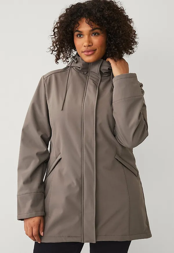 Ellos Plus collection - Softshelljacka - Brun
