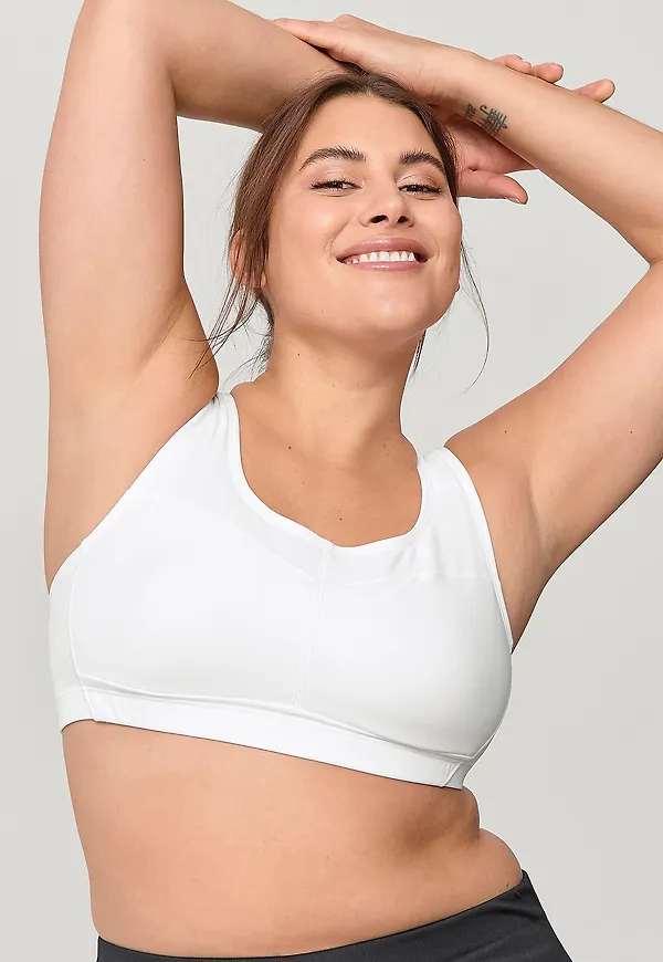 Ellos Plus collection - Sport-bh - Vit