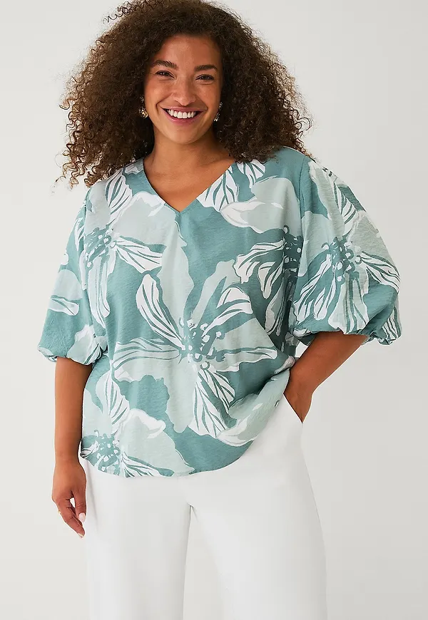 Ellos Plus collection - Topp - Grön