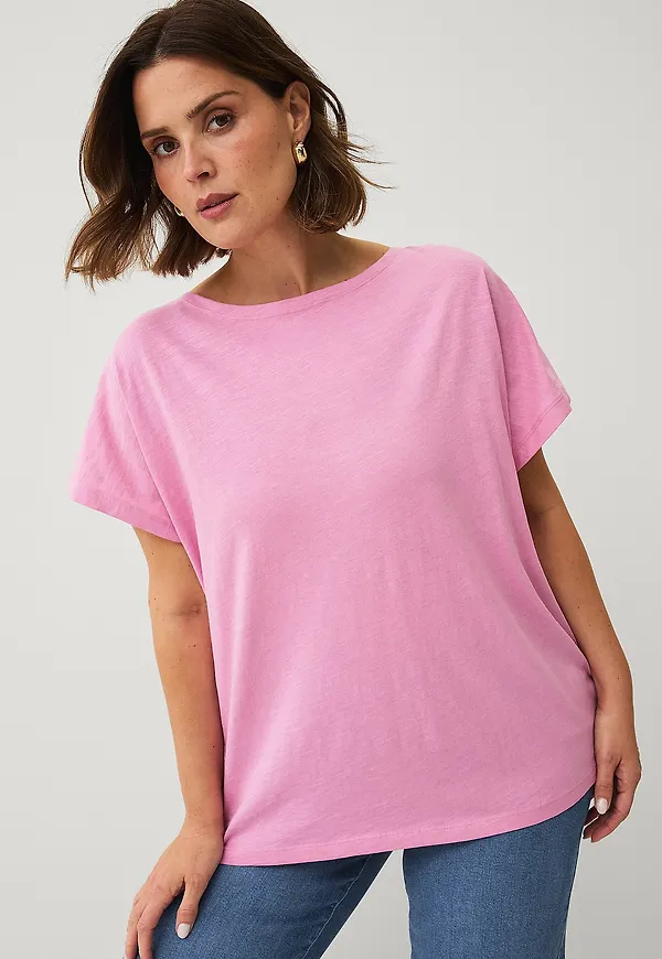 Ellos Plus collection - Topp med holkärm - Rosa