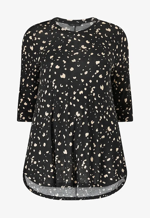 Ellos Plus collection - Tunika med a-linjeform - Svart