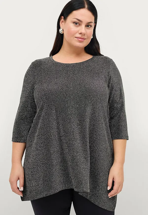 Ellos Plus collection - Tunika Angelica - Svart
