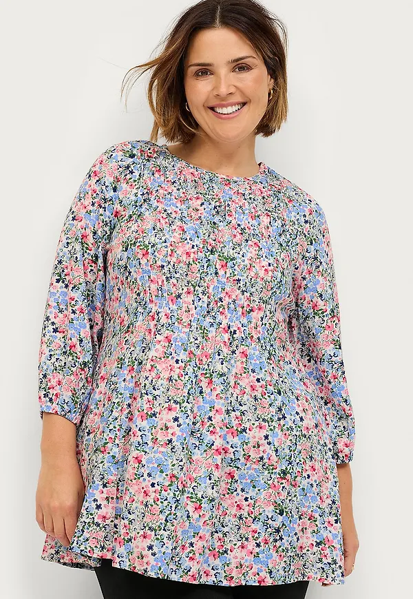 Ellos Plus collection - Tunika Frida - Vit