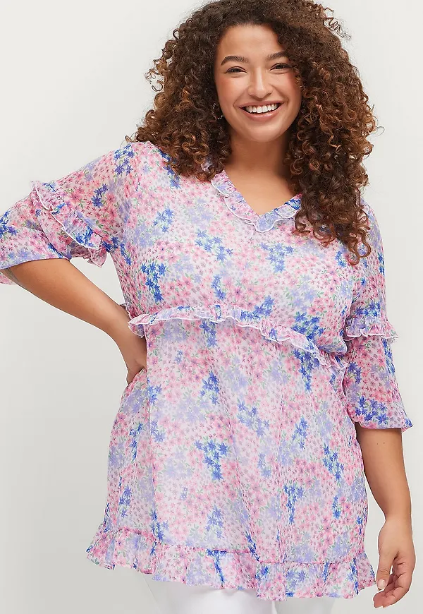 Ellos Plus collection - Tunika Mindy - Rosa
