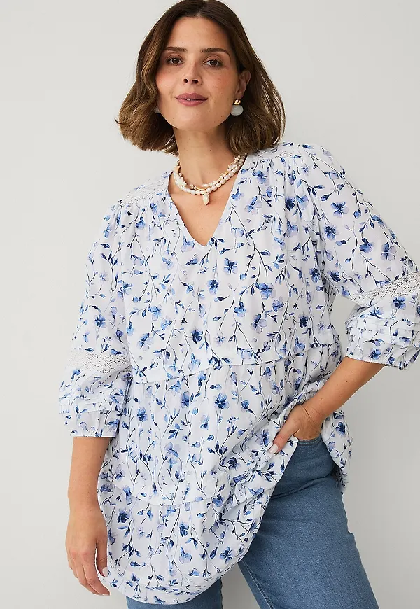 Ellos Plus collection - Tunika - Vit