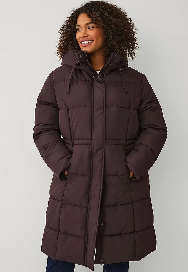 Ellos Plus collection - Vadderad jacka - Brun