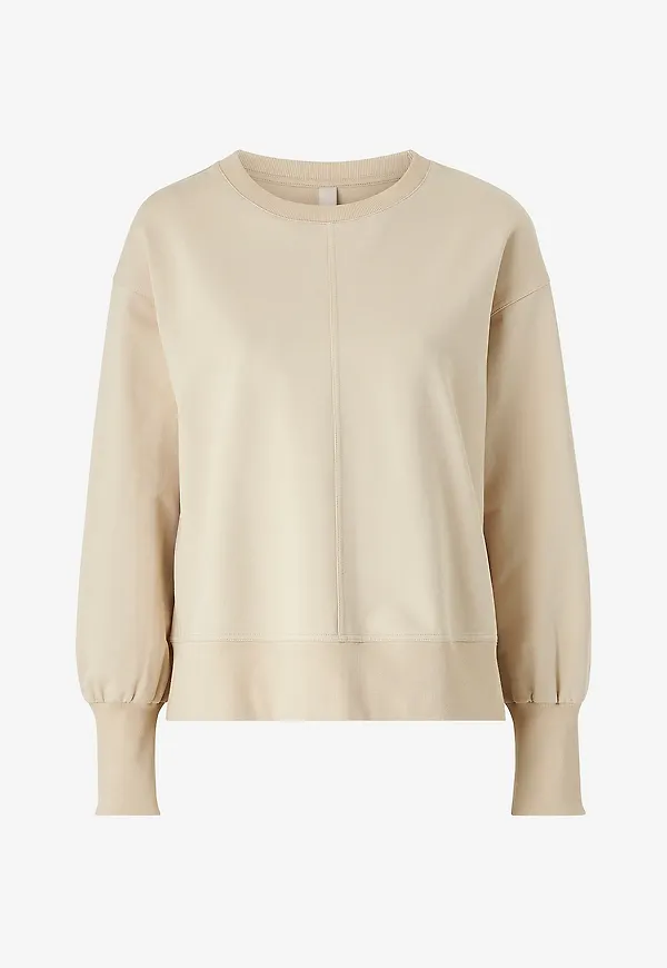 Ellos STUDIO - Sweatshirt Sweat Crewneck Soft - Beige
