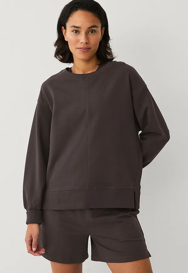 Ellos STUDIO - Sweat Crewneck Soft - Grå