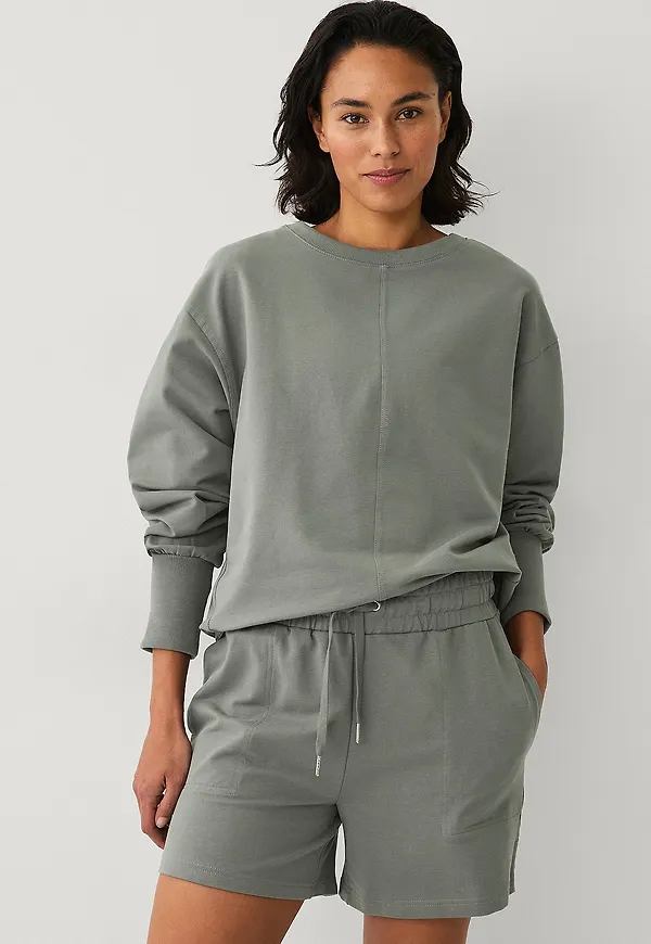 Ellos STUDIO - Sweat Crewneck Soft - Grå