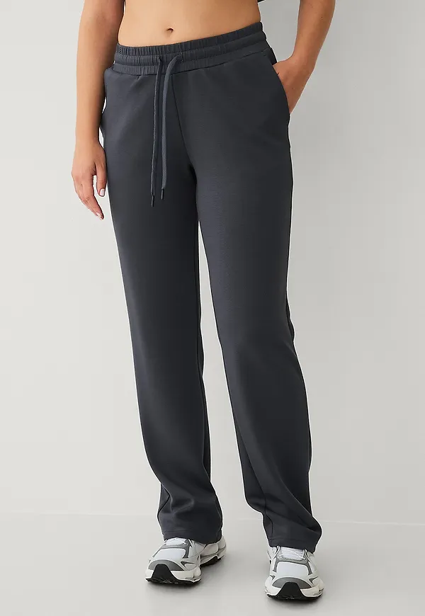 Ellos STUDIO - Sweatpants Tech Sweatpants Straight - Grå