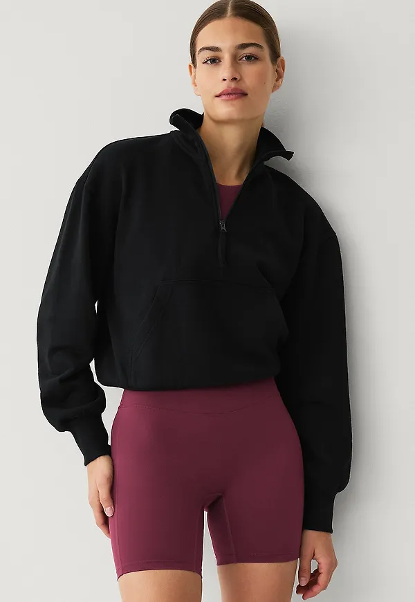 Ellos STUDIO - Sweatshirt med hög krage - Svart