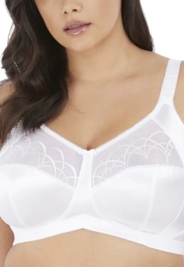 Elomi BH Cate Lace Soft Bra Vit G 85 Dam