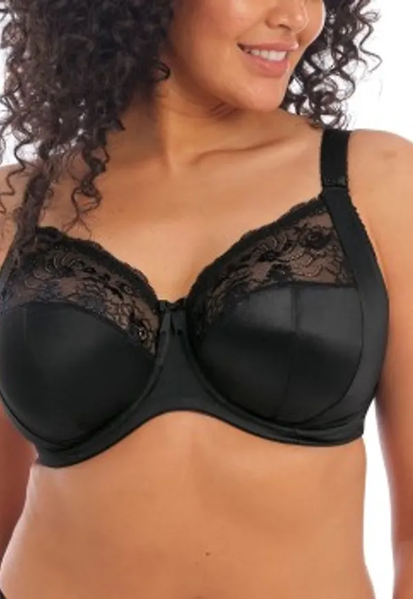 Elomi BH Morgan Underwired Bra Svart H 100 Dam
